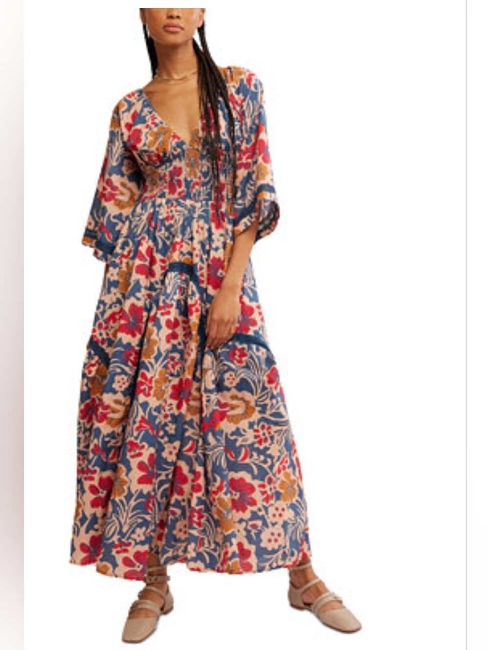 Free People Size XS-S Printed Dixie Maxi Dress - Picture 10 of 15